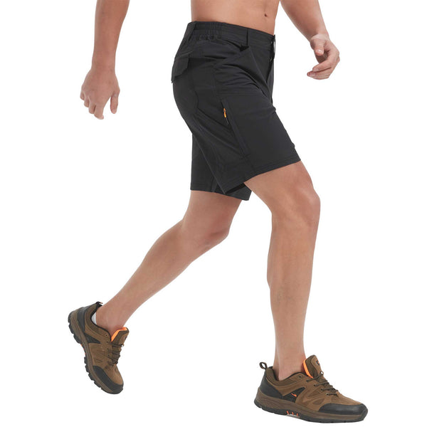 HARD LAND Men's Quick Dry Cargo Hiking Shorts
