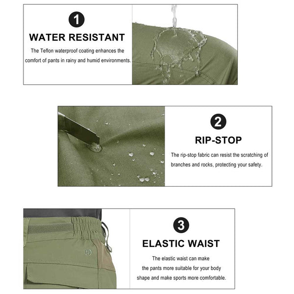 HARDLAND Men's Flex Stretch Lightweight EDC Outdoor Pants