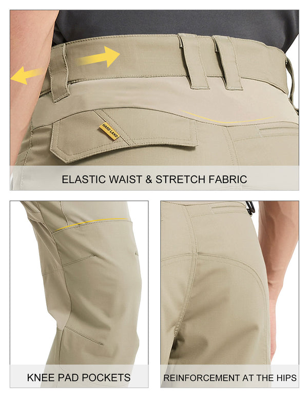 HARDLAND Men's Hiking Cargo Tactical Pants