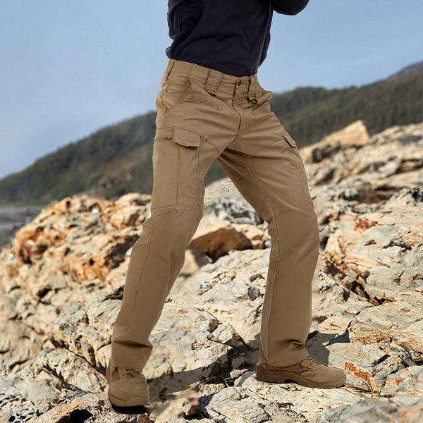 HARDLAND Men's Mechanical Stretch Rip-Stop Work Cargo Pants with Pockets