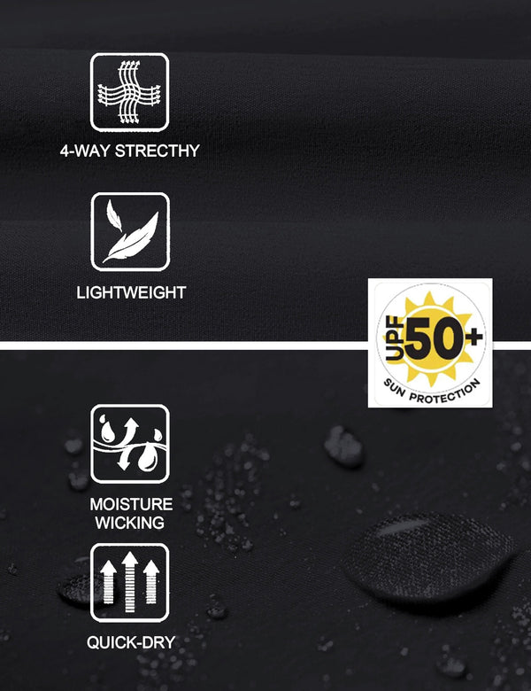 HARDLAND Women's Hiking Quick Dry Cargo Pants with 6 Pockets