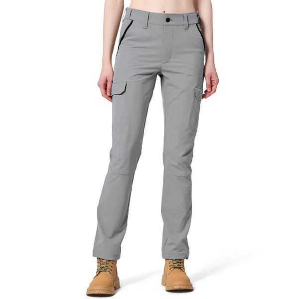 HARDLAND Women's Hiking Quick Dry Cargo Pants with 6 Pockets