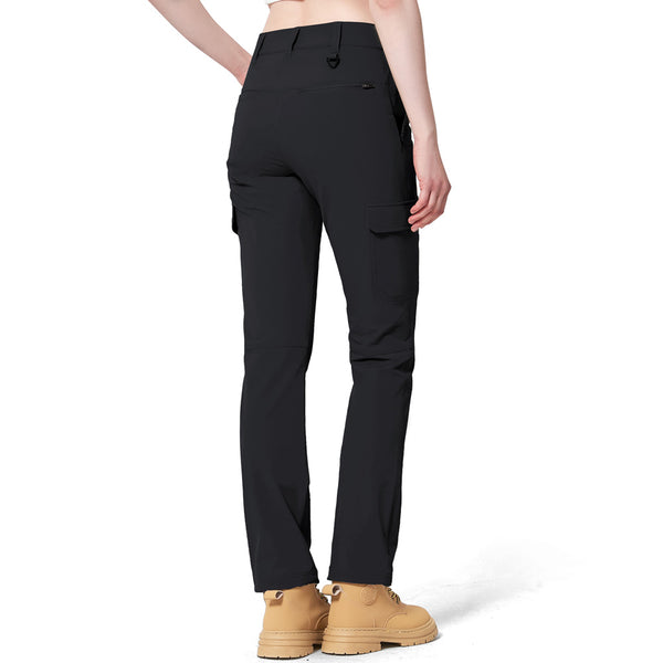 HARDLAND Women's Hiking Quick Dry Cargo Pants with 6 Pockets
