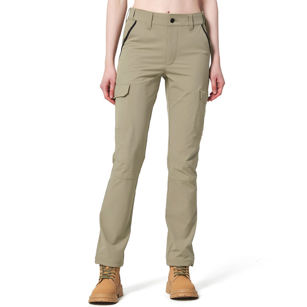 HARDLAND Women's Hiking Quick Dry Cargo Pants with 6 Pockets