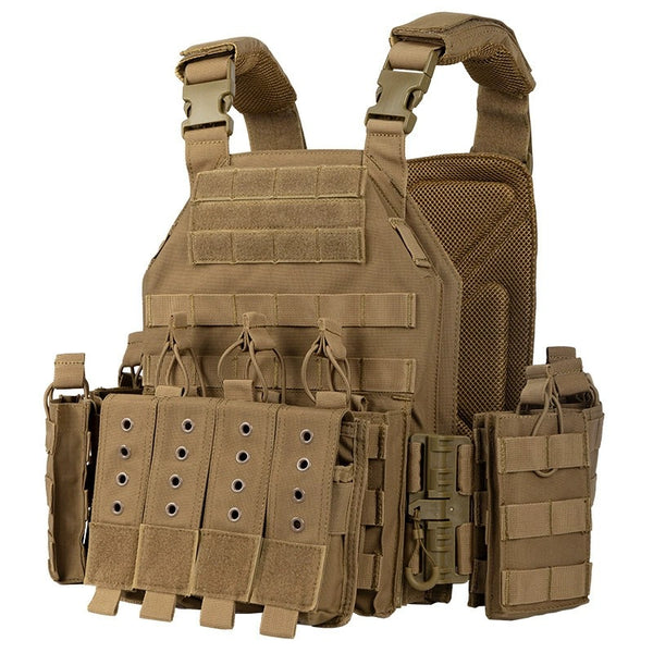 HARDLAND Tactical Molle Plate Carrier Vest Quick Release