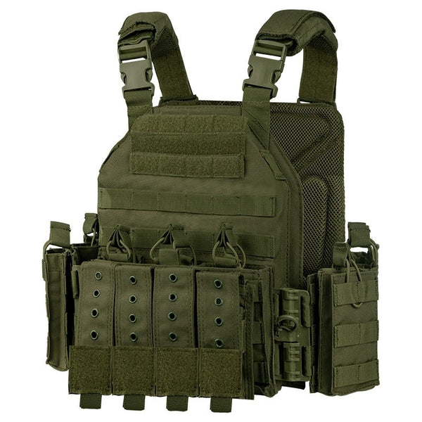 HARDLAND Tactical Molle Plate Carrier Vest Quick Release