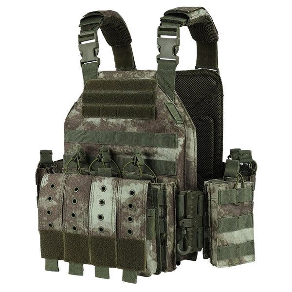 HARDLAND Tactical Molle Plate Carrier Vest Quick Release