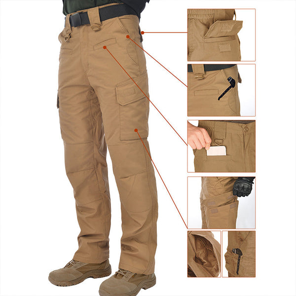 HARDLAND Men's Tactical Cargo Pants Smocks