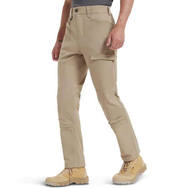HARDLAND Men's Tactical Pants Water Resistant Ripstop Cargo Work Pants