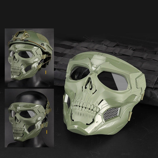 HARDLAND Airsoft Mask Full Face Paintball Mask Anti Fog and Goggles