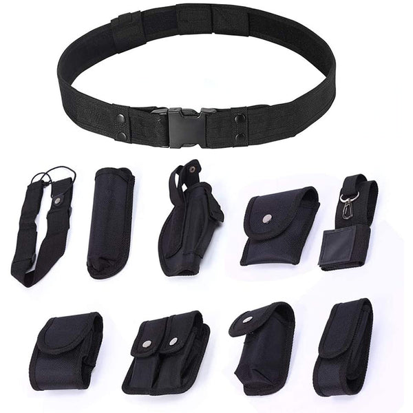 HARDLAND 10 in 1 Tactical Duty Belt Military Enforcement Belt