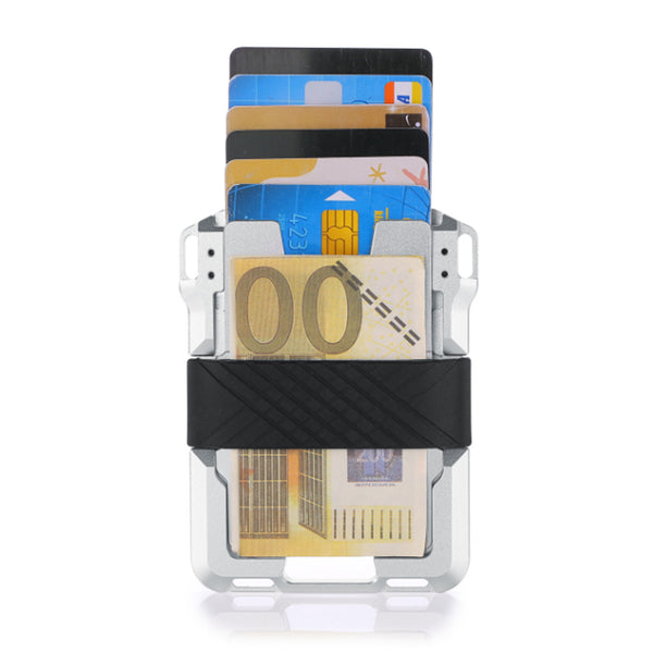 HARDLAND Wallet-CNC-Machined Aluminum, RFID Blocking
