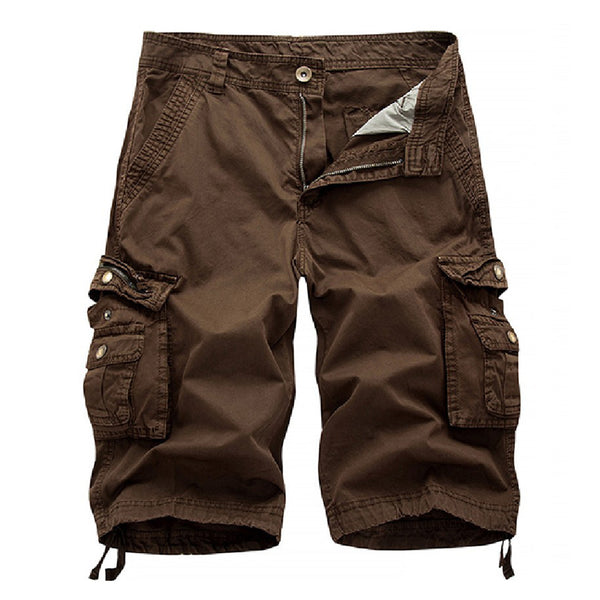 HARDLAND Men's Cotton Twill Cargo Shorts Outdoor Wear Lightweight