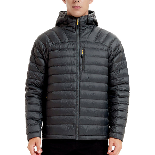 HARDLAND Packable Hooded Down Jacket