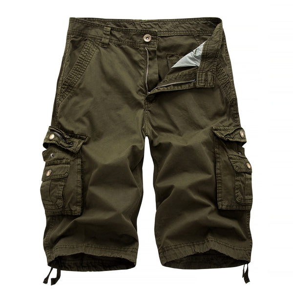 HARDLAND Men's Cotton Twill Cargo Shorts Outdoor Wear Lightweight