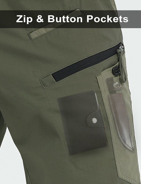 HARDLAND Men's Cargo Ripstop Tactical Shorts