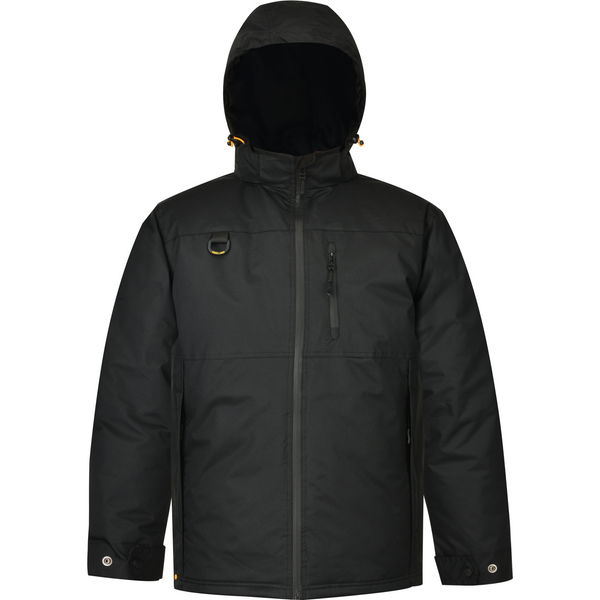 HARD LAND Mens Waterproof Down Parka Jacket Heavy Winter Coat Snowboard Jacket with Removable Hood - hardlandgear