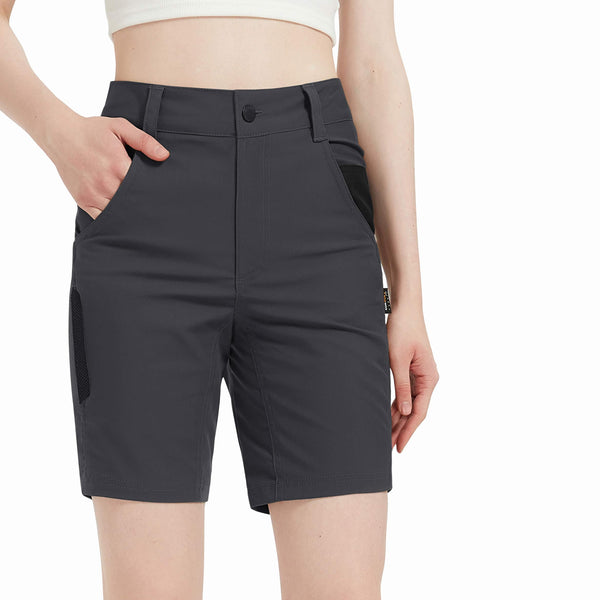 HARDLAND Women's Lightweight Quick Dry Cargo Shorts