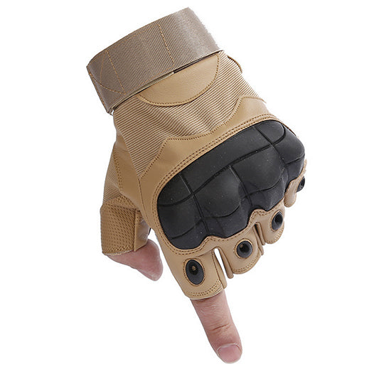 HARDLAND Tactical Outdoor Half-finger Gloves –