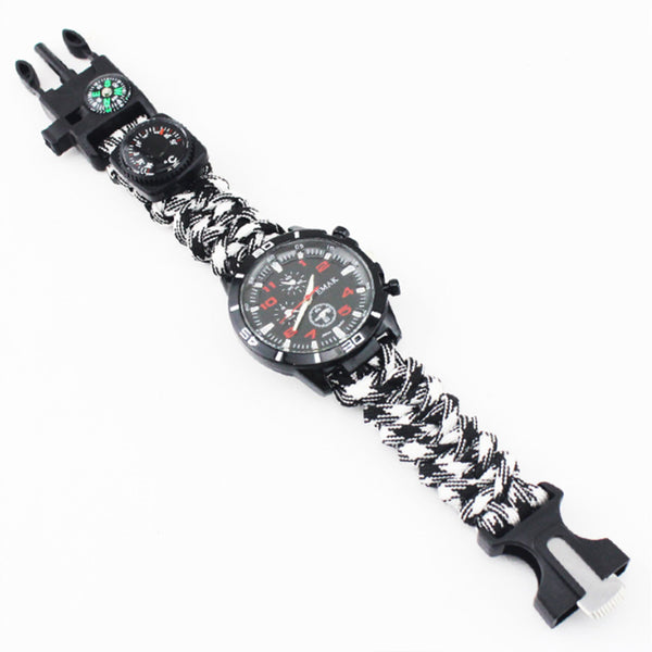 HARDLAND Survival Bracelet Watch Emergency Survival Watch