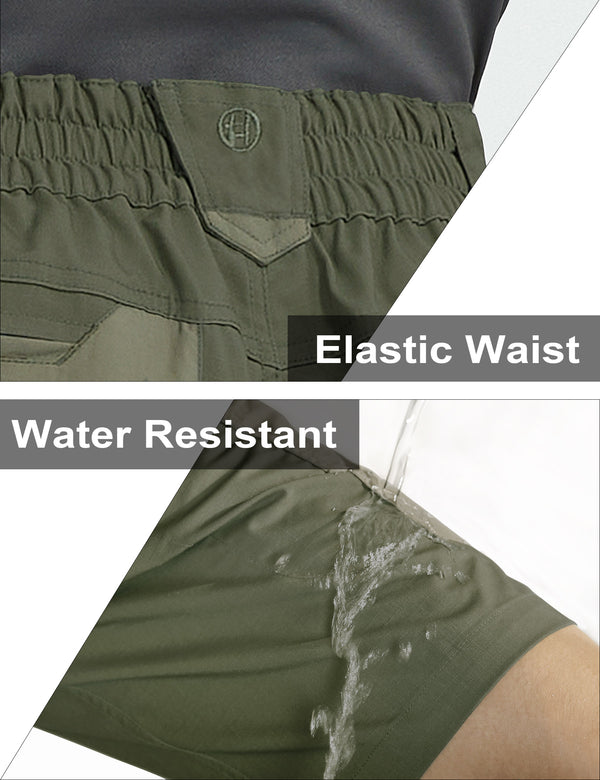 HARDLAND Men's Cargo Ripstop Tactical Shorts