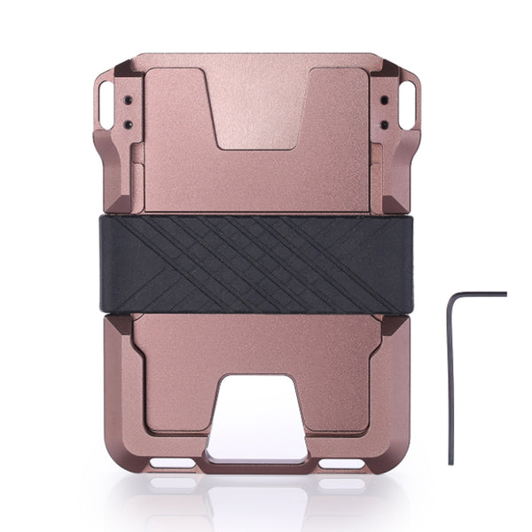 HARDLAND Wallet-CNC-Machined Aluminum, RFID Blocking