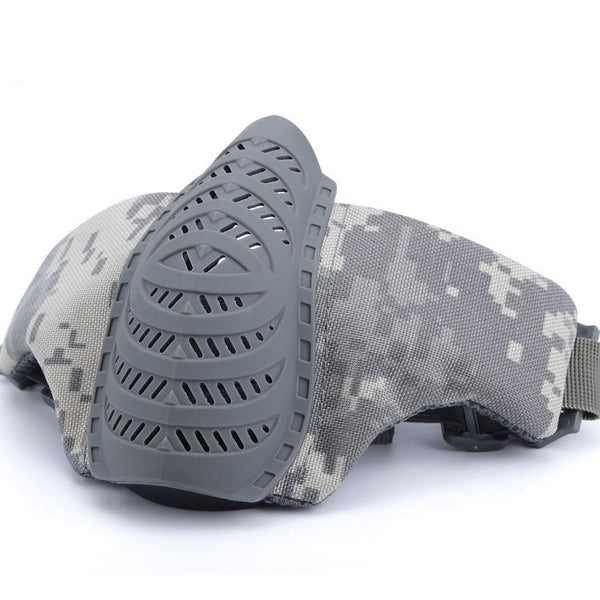 HARDLAND Airsoft Paintball Tactical Half Face Mask