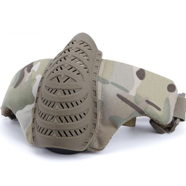 HARDLAND Airsoft Paintball Tactical Half Face Mask