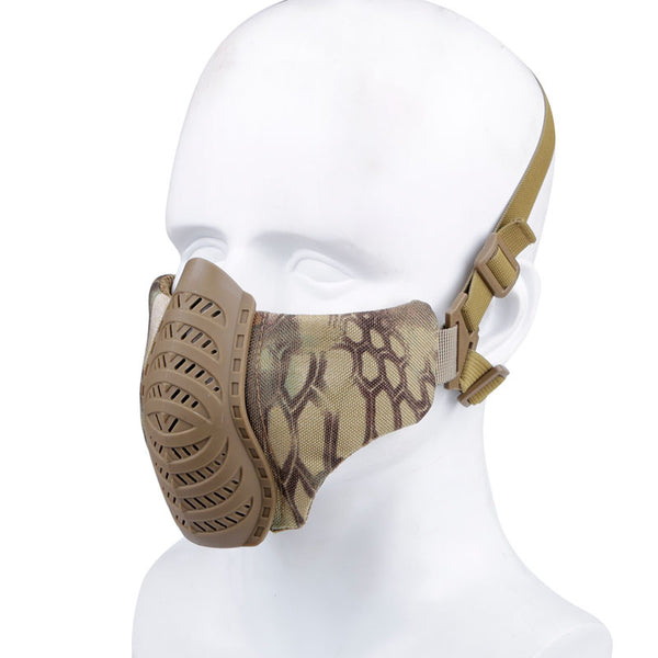 HARDLAND Airsoft Paintball Tactical Half Face Mask