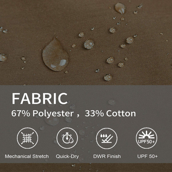 HARDLAND Women's Lightweight Quick Dry Cargo Shorts