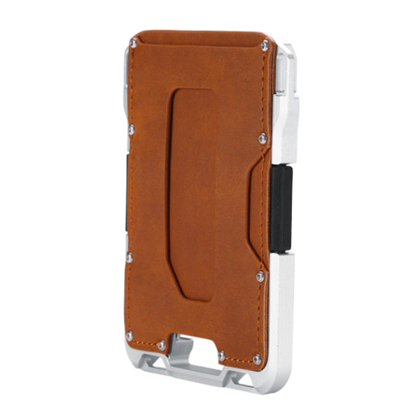 HARDLAND Wallet-CNC-Machined Aluminum, RFID Blocking