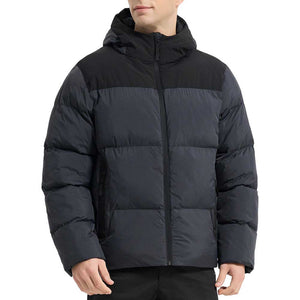 HARD LAND Men's Heavy Winter Waterproof Jacket with Hood