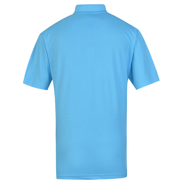 HARD LAND Men's Plain Colored Golf Polo Shirt