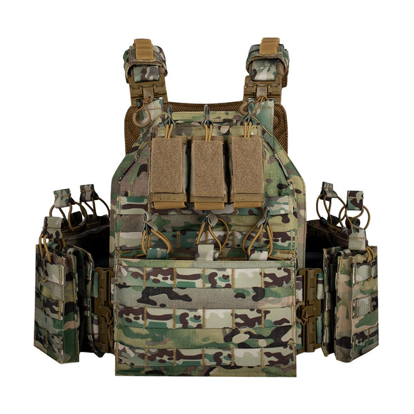 HARDLAND Outdoor Quick Release Tactical Military Vest Airsoft Vest for Men