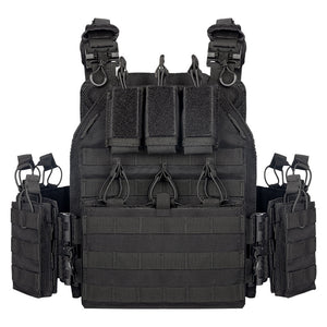 HARDLAND Outdoor Quick Release Tactical Military Vest Airsoft Vest for Men
