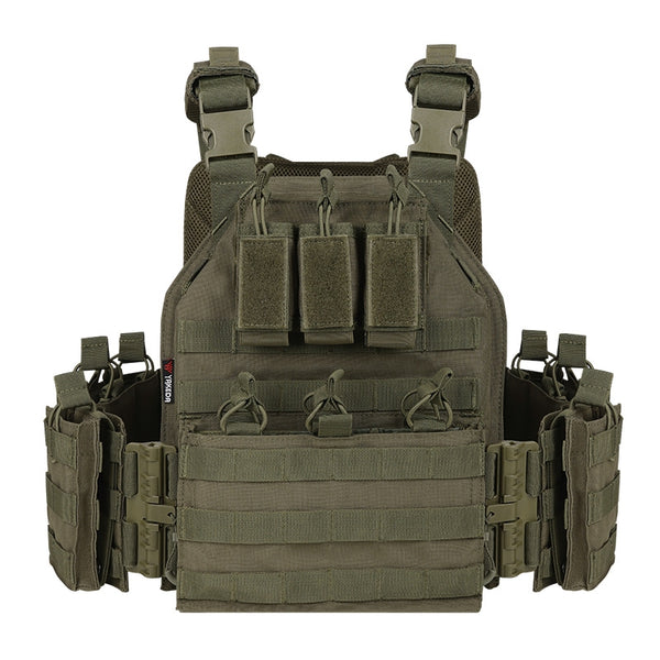 HARDLAND Outdoor Quick Release Tactical Military Vest Airsoft Vest for Men