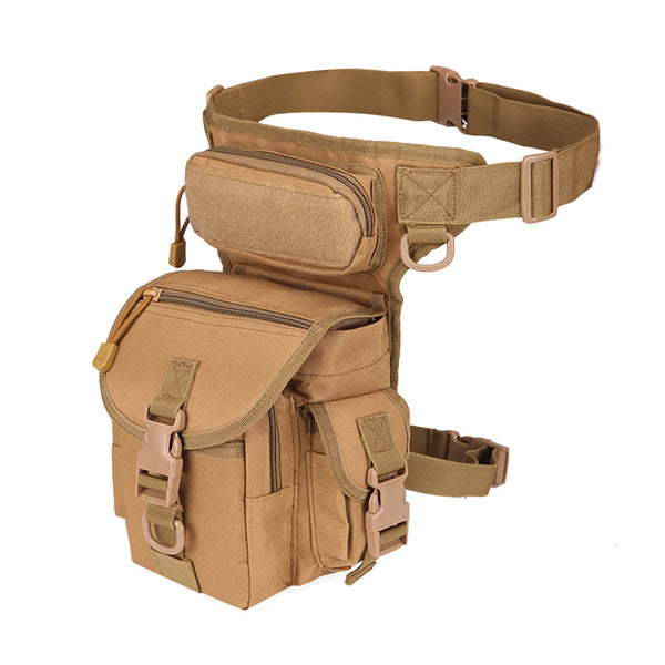HARD LAND Tactical Outdoor Lumbar packs with Water Bottle Pocket Holder
