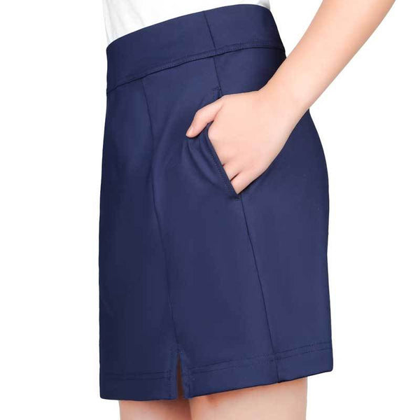 HARD LAND Women's Active Athletic Pockets Golf Skirt