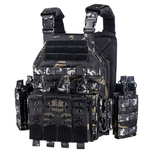 HARDLAND Tactical Molle Plate Carrier Vest Quick Release