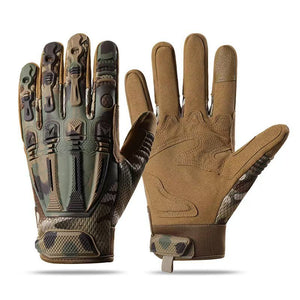 HARDLAND Men's Tactical Gloves with Full Back Hard Shell Protection Military Combat Gloves