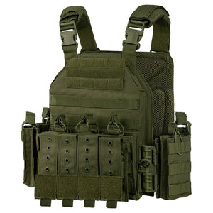 HARDLAND Tactical Molle Plate Carrier Vest Quick Release