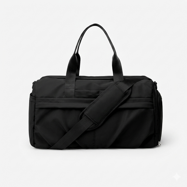 Sleek Waterproof Gym Duffle Bag – Lightweight Sports Bag with Shoulder Strap & Multi-Storage Design
