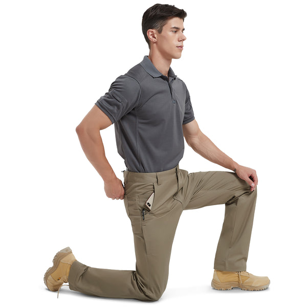 HARDLAND Men's Tactical Pants Ripstop Breathable Cargo Work Pants