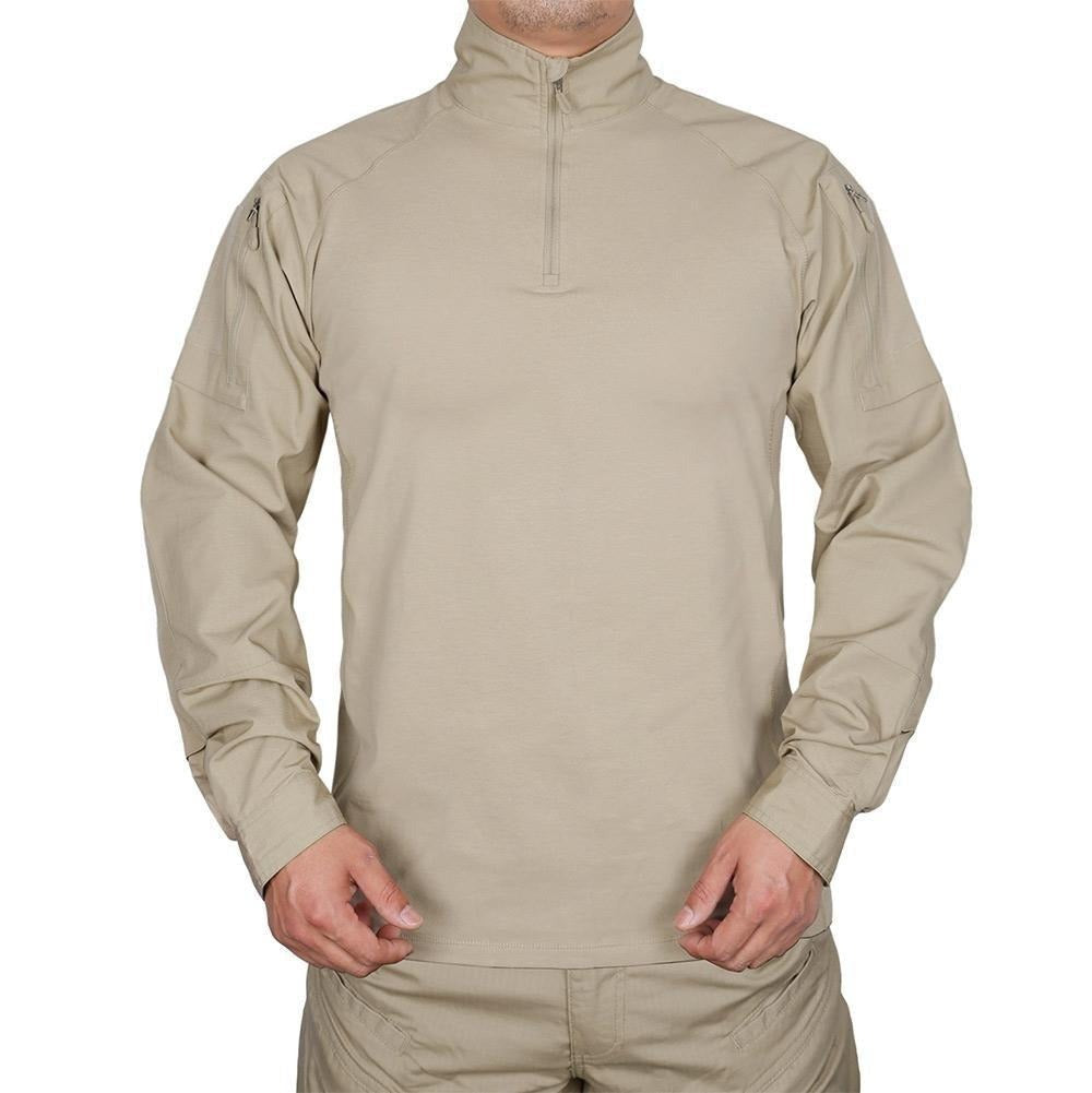 Tactical Long Sleeve Shirt | Mens Tactical Pullover Shirt | Hardland ...