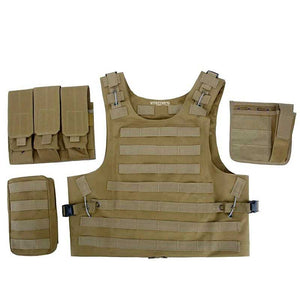 HARD LAND Tactical Modular Protective Durable Plate Carrier