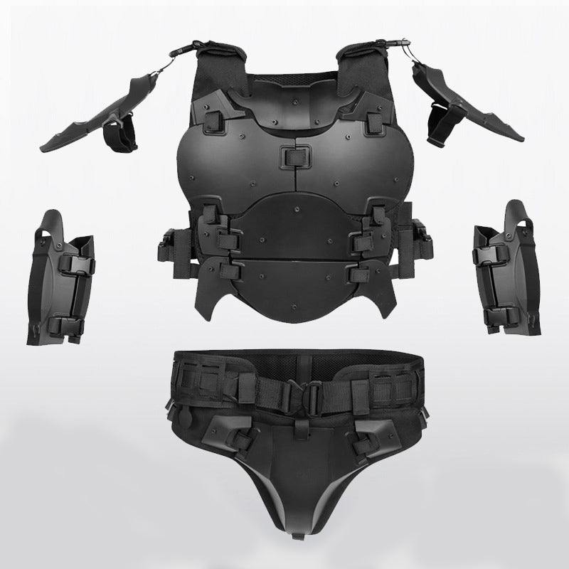 airsoft gear Airsoft Vest Vests Adjustable Tactical Molle Body Chest Protector Set