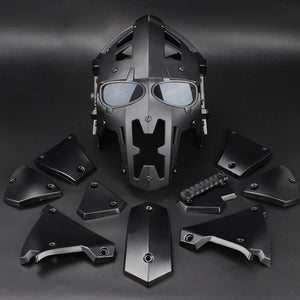 HARDLAND Full Face Protective Mask Tactical Airsoft Helmet