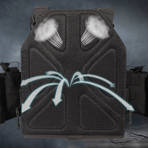 HARDLAND Tactical Molle Plate Carrier Vest Quick Release
