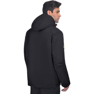 HARDLAND Men’s Insulated Hooded Winter Coat