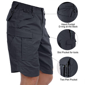 HARDLAND Men’s Ripstop Cargo Work Shorts